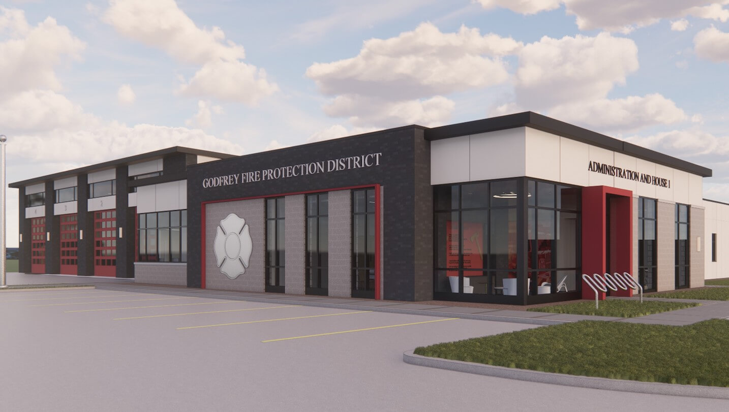 Godfrey Fire Protection District to build a new $6.5M fire station and administrative building