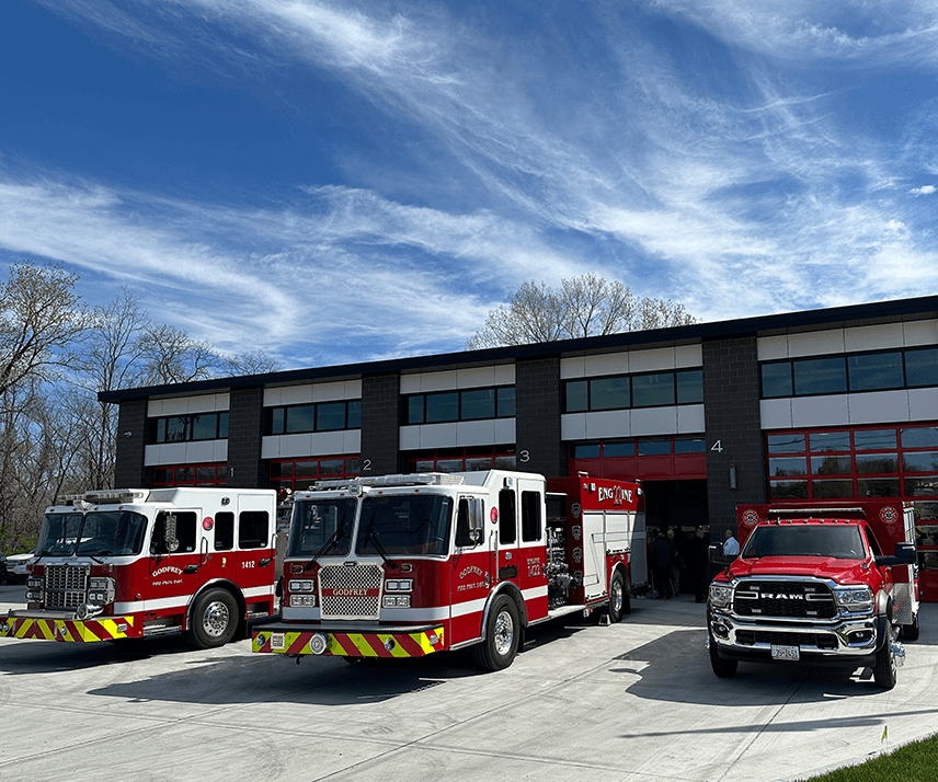 Godfrey Fire Protection District Dedicates New Firehouse No. 1 / Administration Center