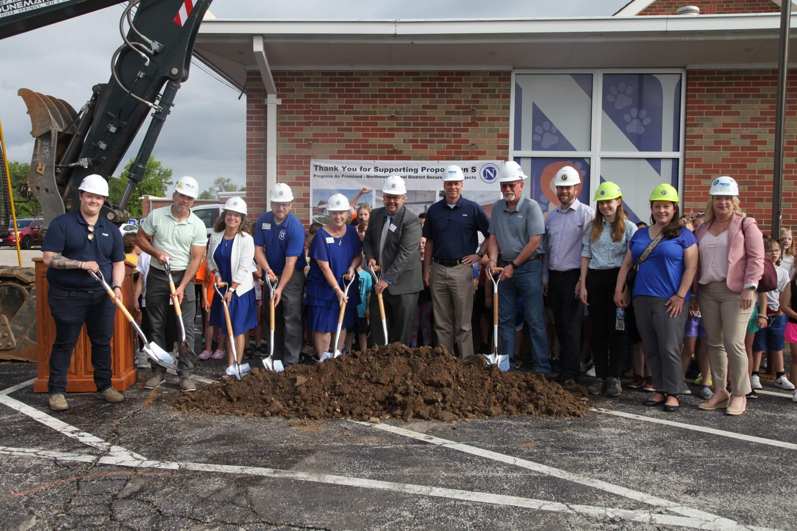 S. M. Wilson & Co. Celebrates Kick-Off Of Northwest R-I School District’s Proposition S Phase 1
