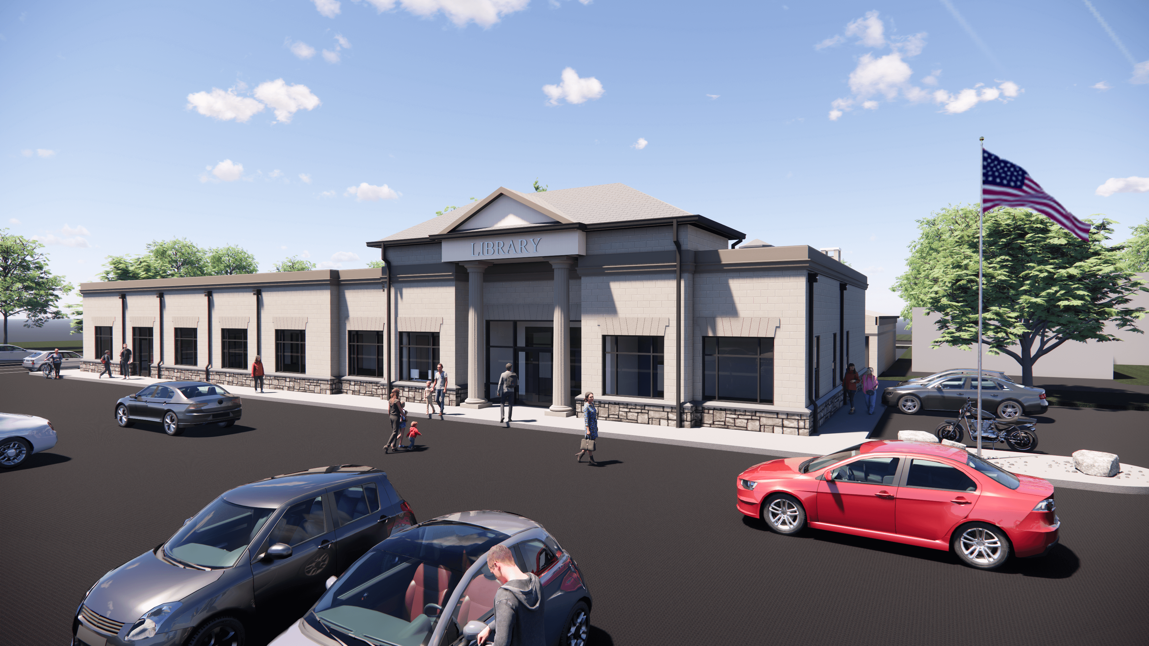 S. M. Wilson & Co. Celebrates Groundbreaking  of Jerseyville Public Library Addition