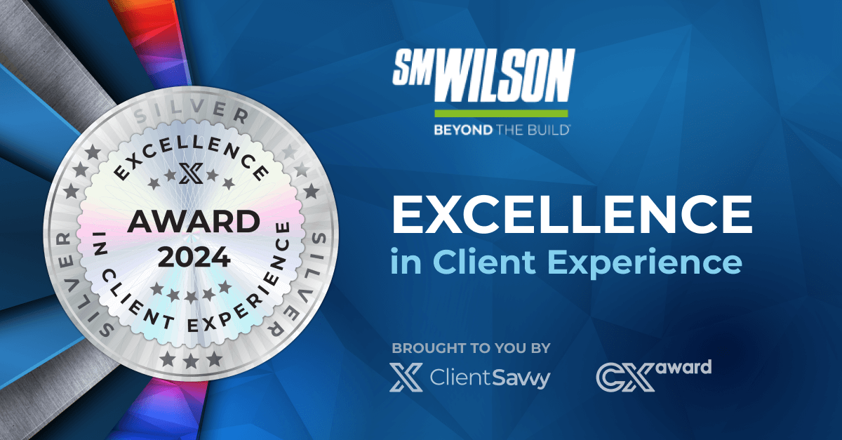 S. M. Wilson & Co. Receives Excellence in Client Experience Award