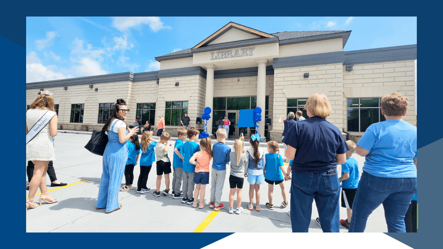 S. M. Wilson & Co. Celebrates Ribbon Cutting  of Jerseyville Public Library Addition