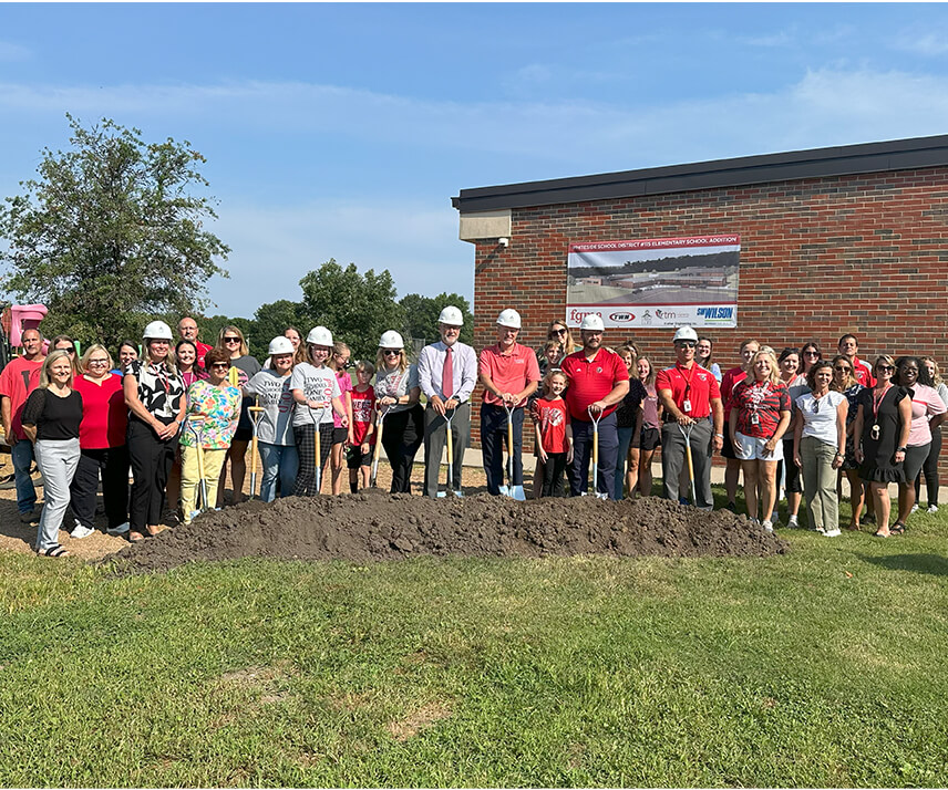 Whiteside School District #115 Celebrated the Groundbreaking Ceremony For Whiteside Elementary School Addition