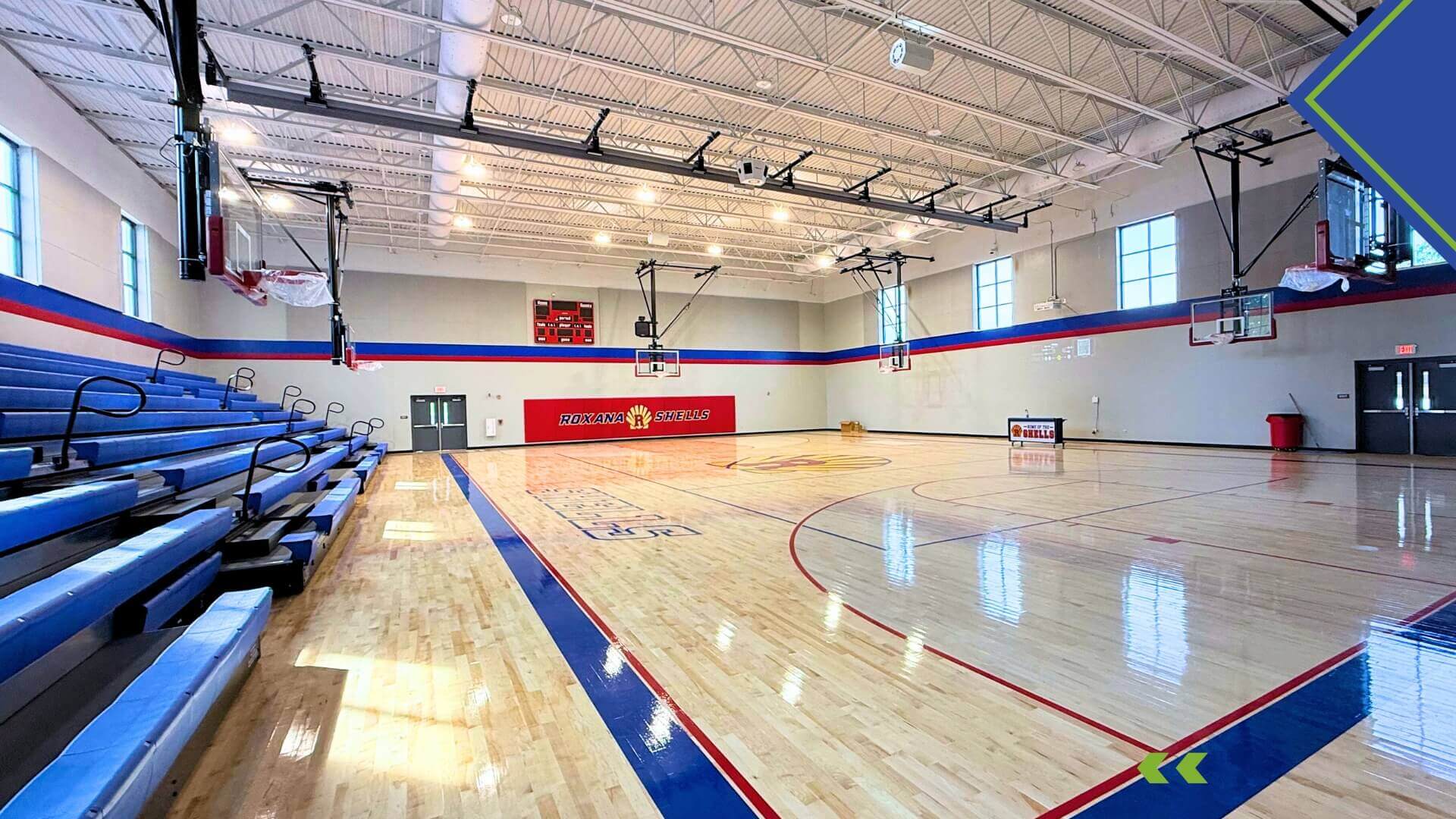 New Gymnasium is a Game Changer for the School Culture at Roxana CUSD Central Intermediate School